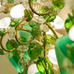 Bird of Paradise Glass Wall Chandelier – An Illuminated Botanical Sculpture