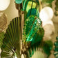 Bird of Paradise Glass Wall Chandelier – An Illuminated Botanical Sculpture