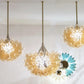 Saffron Bloom Glass Chandelier – A Radiant Flower-Inspired Statement in Hand-Blown Glass