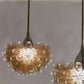 Saffron Bloom Glass Chandelier – A Radiant Flower-Inspired Statement in Hand-Blown Glass