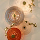 Golden Koi Ripple Glass Wall Chandelier – A Backlit Water Garden for Modern Foyers