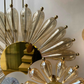 Solstice Bloom Glass Wall Chandelier – A Luminous Floral Sculpture for Statement Interiors
