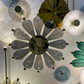 Solstice Bloom Glass Wall Chandelier – A Luminous Floral Sculpture for Statement Interiors