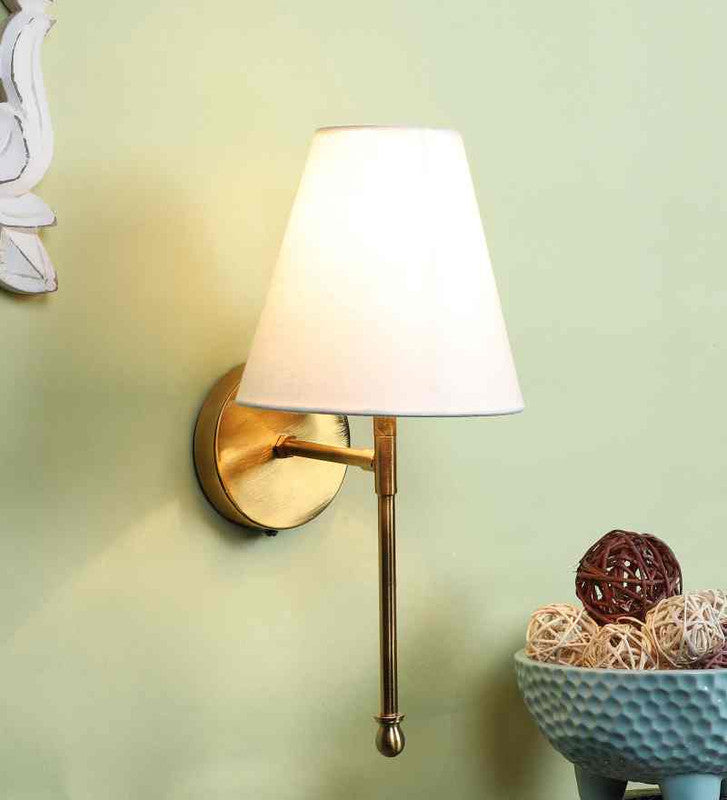 Veira Gold Iron Wall Light  | E27 holder | Included Bulb | Eliante by Jainsons Lights