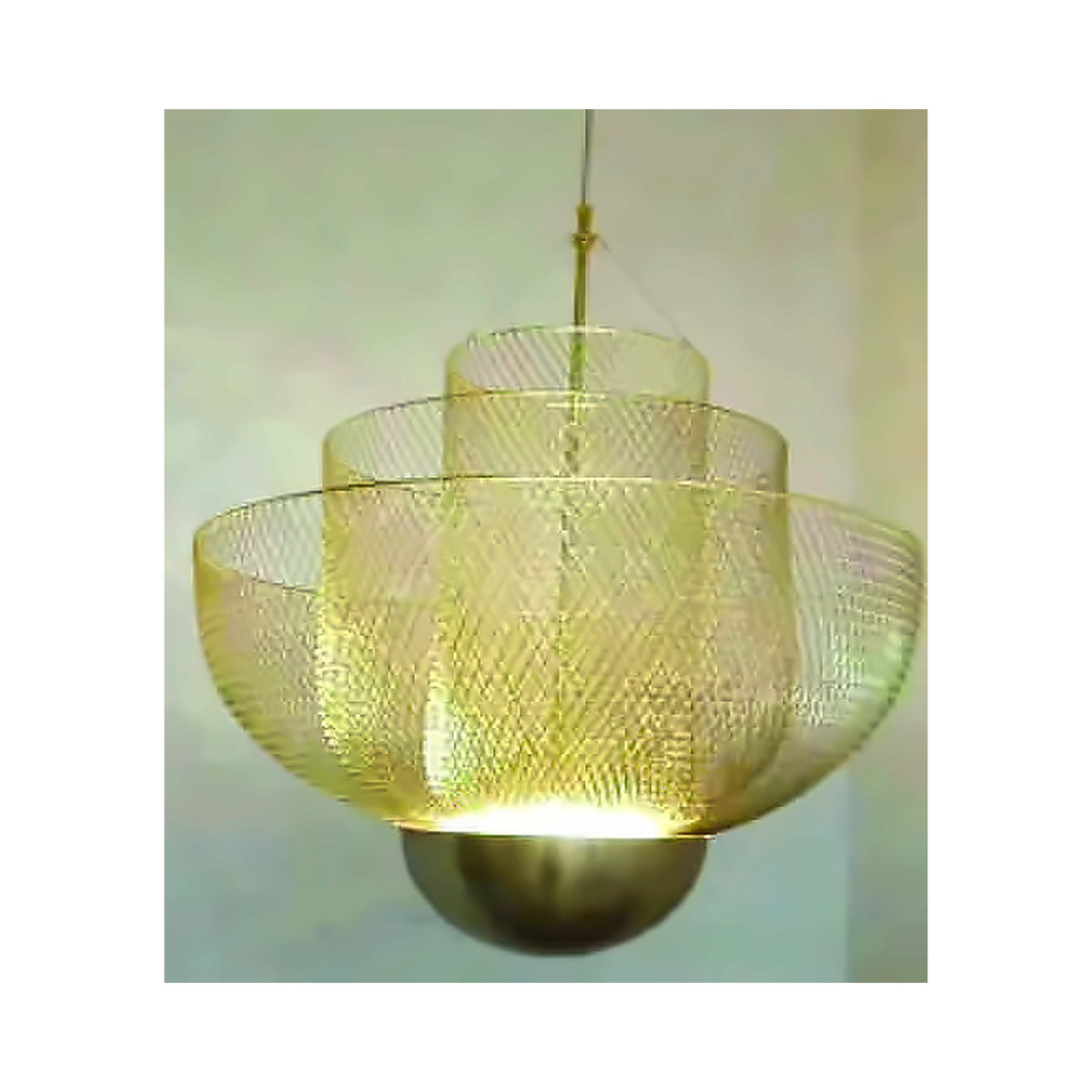 Eliante Tiered Metal Pendant Light – Metal