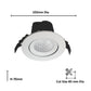 6w Cob Concealed Downlight 1905