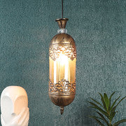 ELIANTE Antique Gold Iron Hanging Light - 1907-1LP