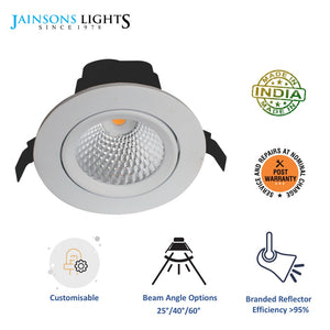 25w Cob Concealed Downlight 1907