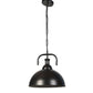 Rassi Brown Wood Hanging Light | 1908-1LP | Included Bulb | Eliante by Jainsons Lights