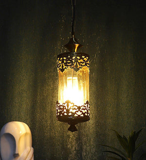ELIANTE Antique Gold Iron Hanging Light - 1909-1LP