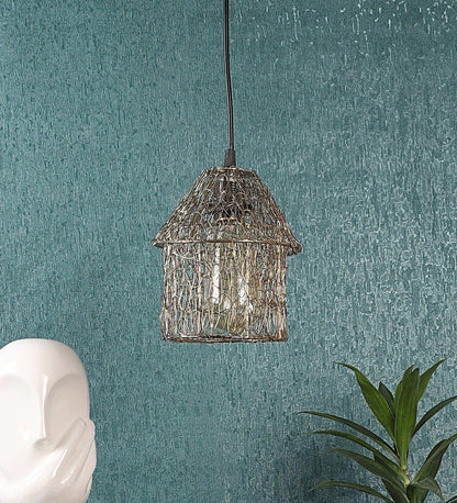 ELIANTE Antique Gold Iron Hanging Light - 1910-1LP
