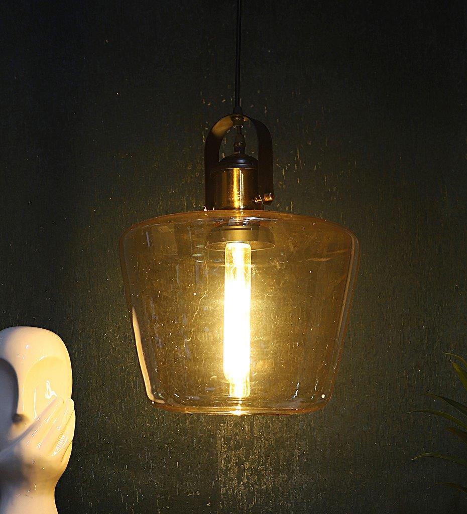 ELIANTE Black and Gold Iron Hanging Light - 1911-1LP