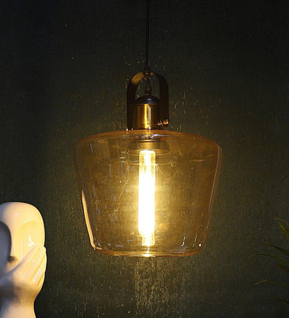 ELIANTE Black and Gold Iron Hanging Light - 1911-1LP