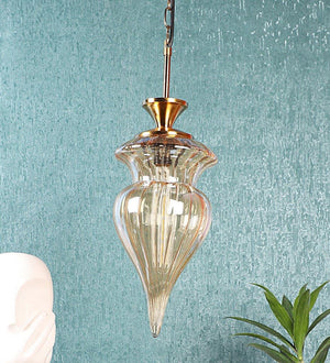 ELIANTE Antique Gold Iron Hanging Light - 1912-1LP