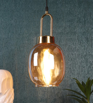 ELIANTE Antique Gold Iron Hanging Light - 1915-1LP