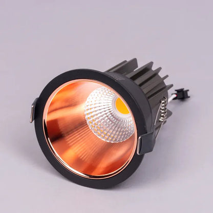 JS-ELT 7063/Flora Premium COB LED Downlight (4W–25W) – Indian Reflector Range, 6 Wattages, Rose Gold / Gold / Chrome / Gun Metal / Matt Finish Options