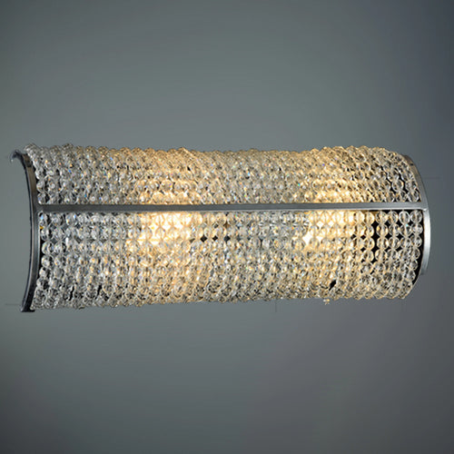 JSPHILO-1-026-2xE-14 Crystal Wall Light
