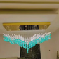 Gemstoniya Crystal Glass Chandelier – Modern Luxury Hanging Light for Living & Dining Room