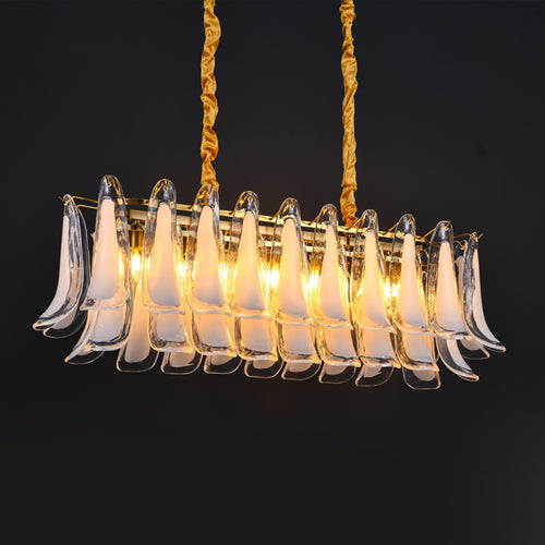 JSPHILO 6-359-12xE14 Impressions Rectangular Chandeliers
