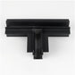 L Connector Concealed — Black