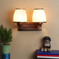 Black - Gold Metal Wall Light - 2020-2W - Included Bulb