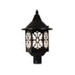 ELIANTE black Iron Gate Light - B22 holder - 2022-GL-BIG- without Bulb