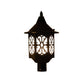 ELIANTE black Iron Gate Light - B22 holder - 2022-GL-BIG- without Bulb