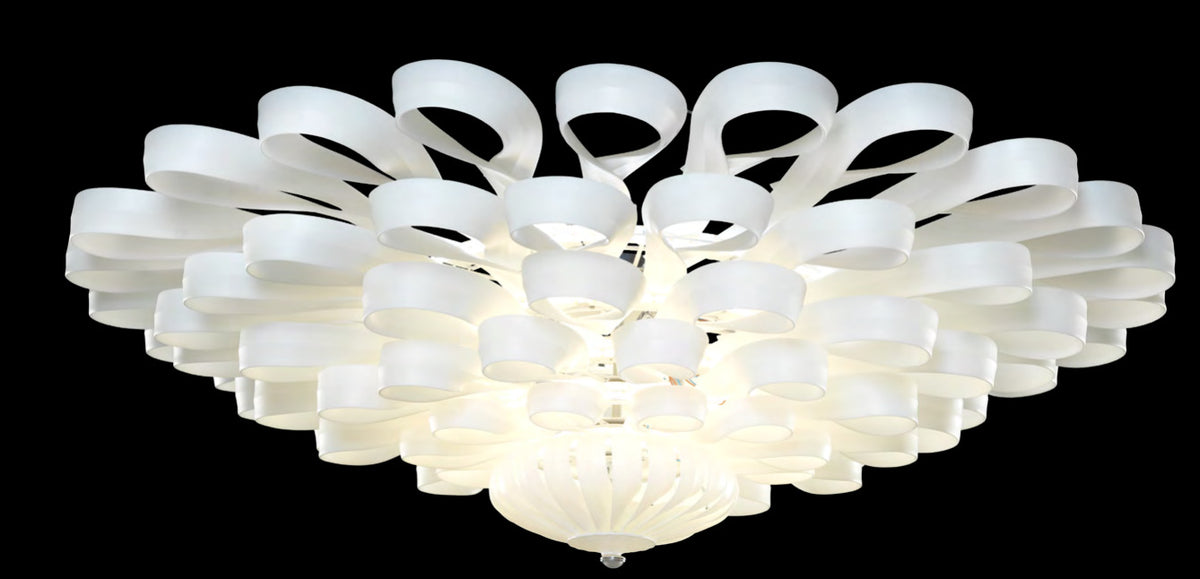 Iris Cristal (Spain) Antonio 16-Light White Crystal Chandelier