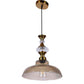 Radiara Gold Iron Hanging Light  | E27 holder | Included Bulb | Eliante by Jainsons Lights