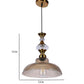 Radiara Gold Iron Hanging Light  | E27 holder | Included Bulb | Eliante by Jainsons Lights
