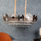 218D-800X300Mm Eliante Gold Crystal Chandeliers  - Without Bulb Cw + Ww + Nw