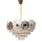218D-570Mm Eliante Gold Crystal Chandeliers  - Without Bulb Cw + Ww + Nw