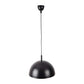 ELIANTE -Modern Black - Orange Metal Single Hanging Pendant Ceiling Scone Lamp Lights - P5-BK-Orange-Small - Without Bulb | by Jainsons Lights