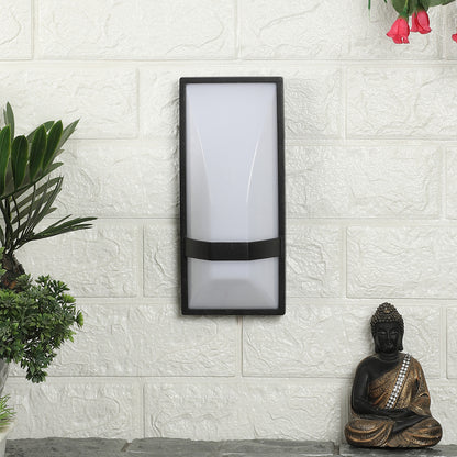 Grey Metal Outdoor Wall Light - 221-15W - Included Bulb