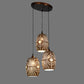 Racimo Brown Iron Hanging Lights - E27 holder - without Bulb - 2217-3LP