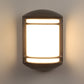 Grey Metal Outdoor Wall Light - 222-20W-WW - Included Bulb