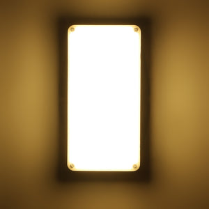 Grey Metal Outdoor Wall Light - 224-12W-WW - Included Bulb