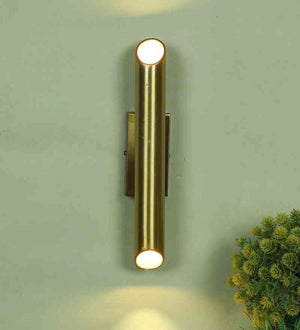 Luxina Gold Iron Wall Light  | Inbuilt LED |  | Eliante by Jainsons Lights