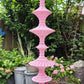 Hand-Crocheted Lattice Column Chandelier – A Statement Piece for Double-Height Interiors