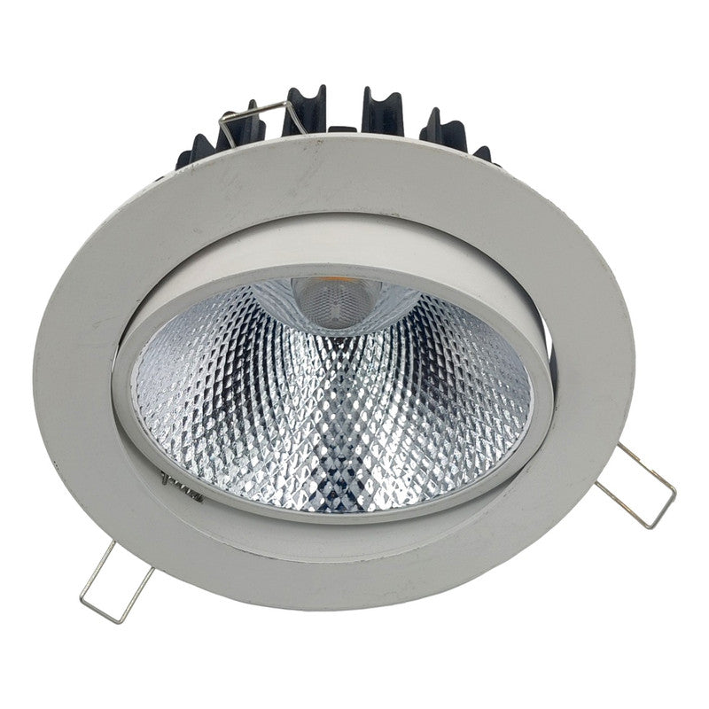 2407-20w Body white Cob Downlight