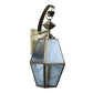 ELIANTE Gold Brass Base Transparent Glass Shade Wall Light - 2425-1W-Laltan - Bulb Included