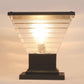 ELIANTE Grey Aluminium Outdoor Gate Light - 253-SQ-S