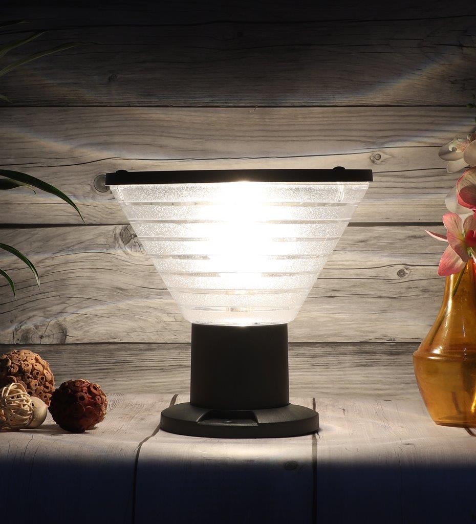 ELIANTE Grey Aluminium Outdoor Gate Light - 253- SQ -B