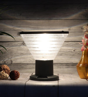 ELIANTE Grey Aluminium Outdoor Gate Light - 253- SQ -B