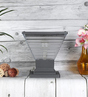 ELIANTE Grey Acrylic Outdoor Gate Light - 253- SQ- B-1