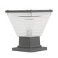 ELIANTE Grey Acrylic Outdoor Gate Light - 253- SQ- B-1