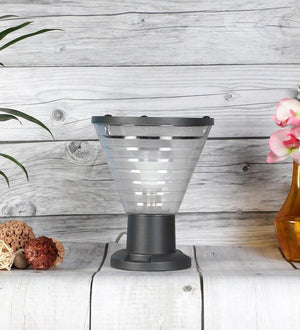 ELIANTE Grey Acrylic Outdoor Gate Light - 253- S- R