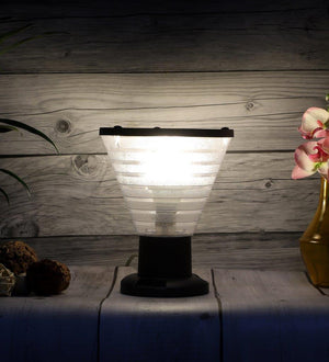 ELIANTE Grey Acrylic Outdoor Gate Light - 253- S- R