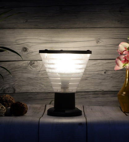 ELIANTE Grey Acrylic Outdoor Gate Light - 253- S- R