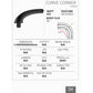 Recessed Curve Corner 100mm